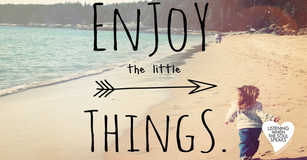 Enjoy the Little Things