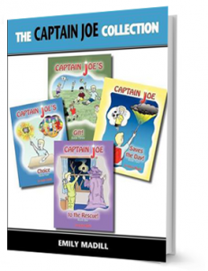 Captain Joe Books, Mindset Books for Kids, Empowerment Books For Kids, Confidence Building Books for Kids, Books about thoughts for Kids, Author Emily Madill, Empowerment