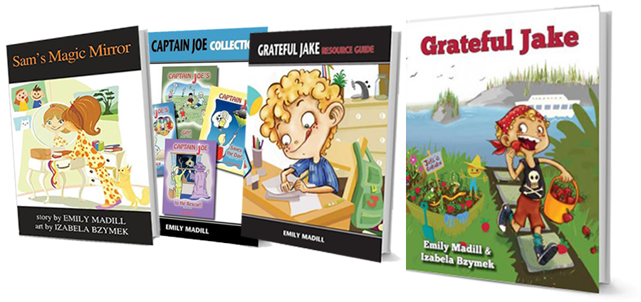 Confidence Boosting Books for Kids, Gratitude Books for Kids, Friendship books for Kids, Self-Esteem Building Books for Kids, Children's book author Emily Madill